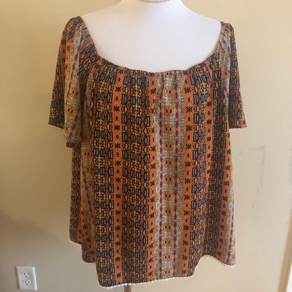 Off the Shoulder Xhiliration top
